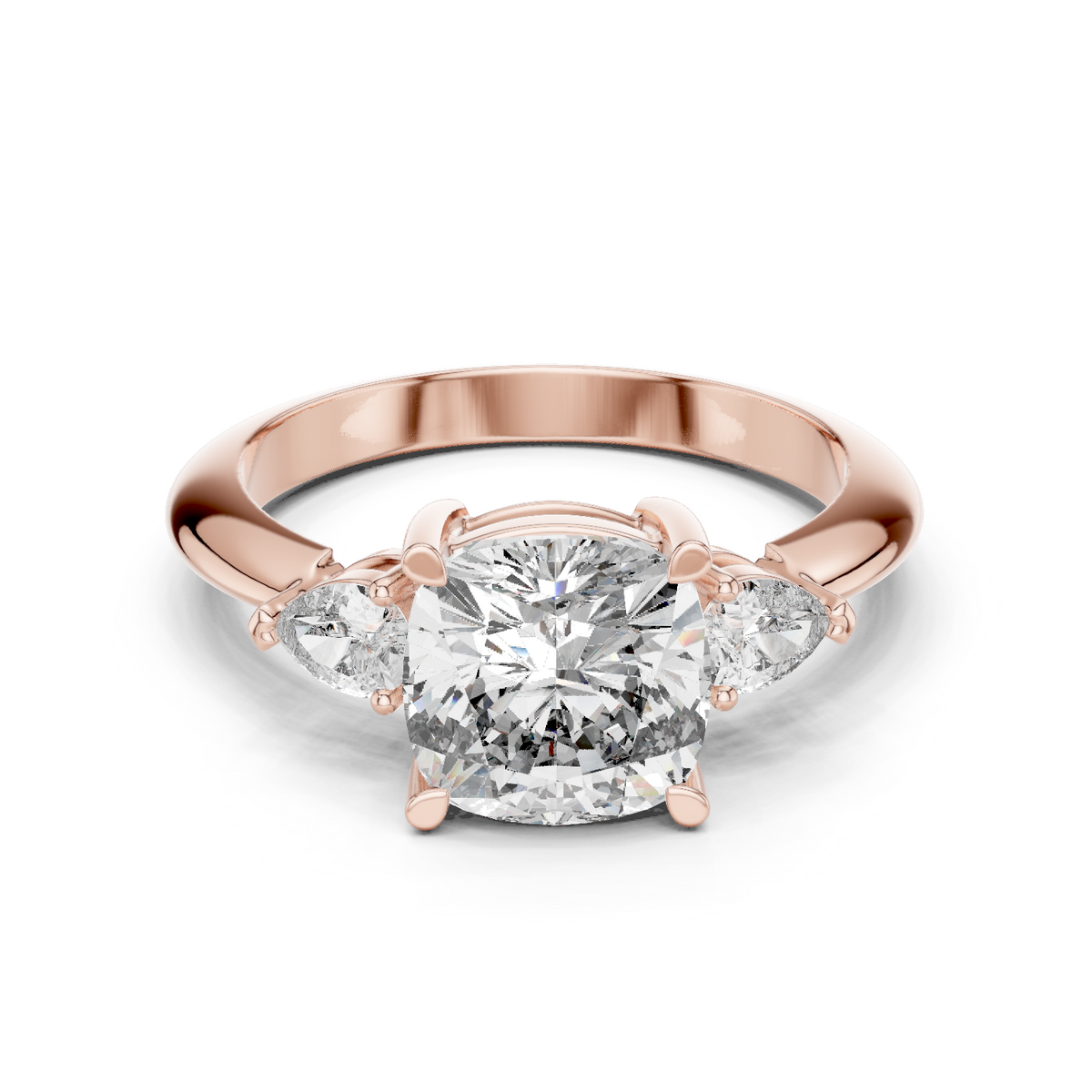 Lia Three Stone Ring