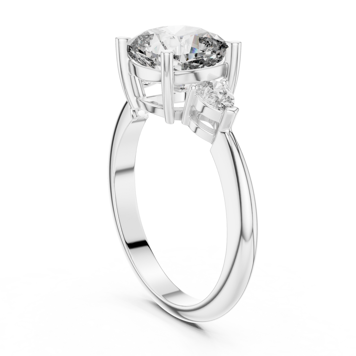 Lia Three Stone Ring