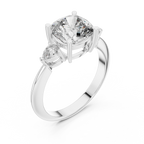 Lia Three Stone Ring