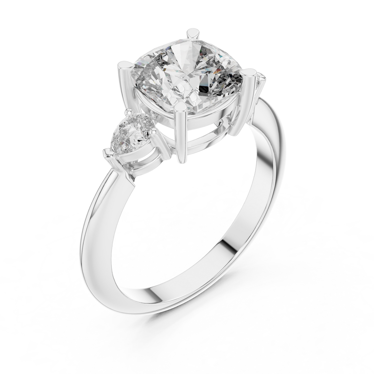 Lia Three Stone Ring