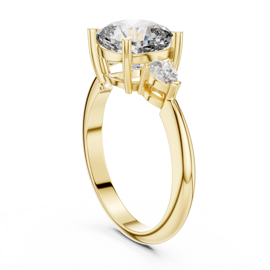 Lia Three Stone Ring