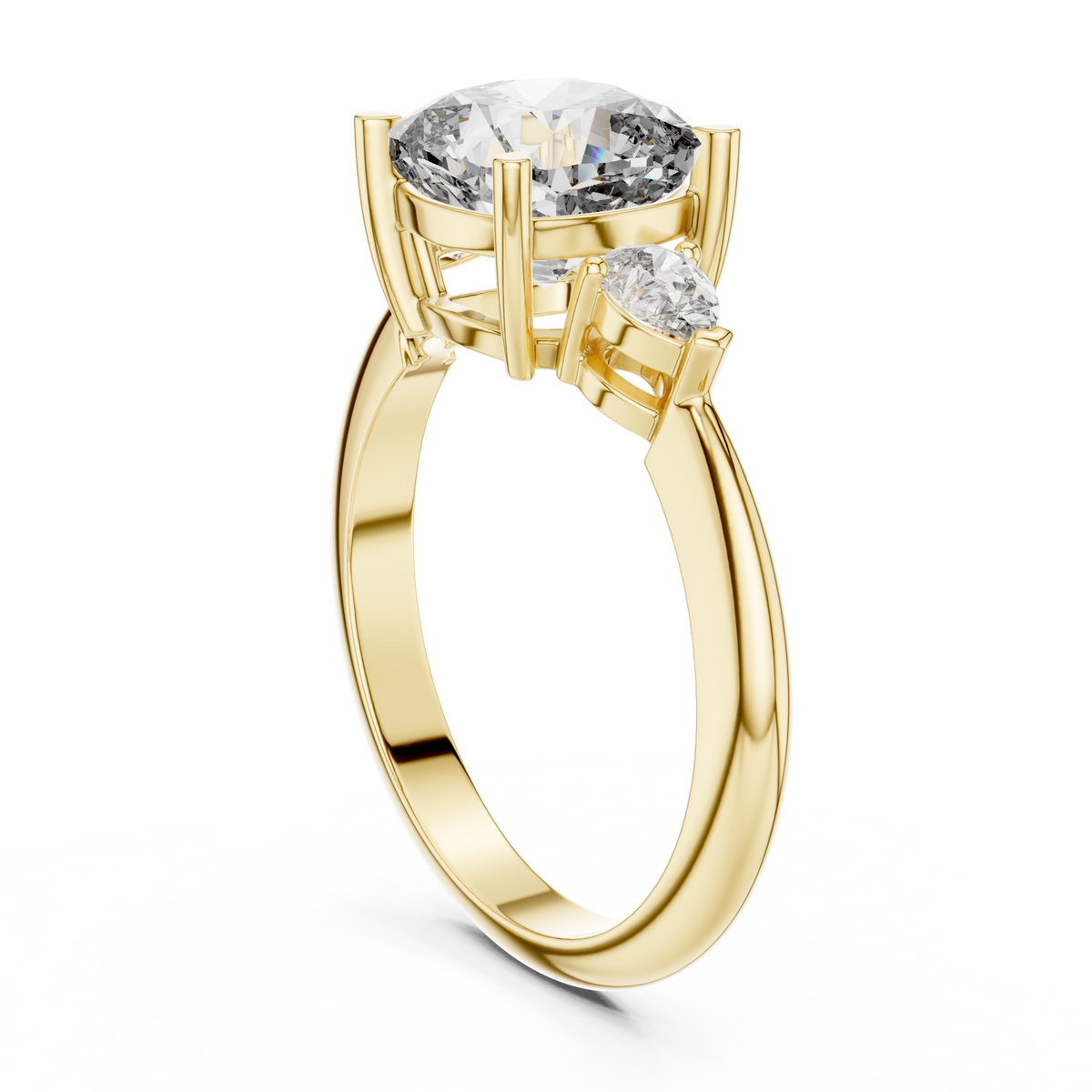 Lia Three Stone Ring