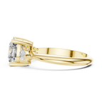 Lia Three Stone Ring