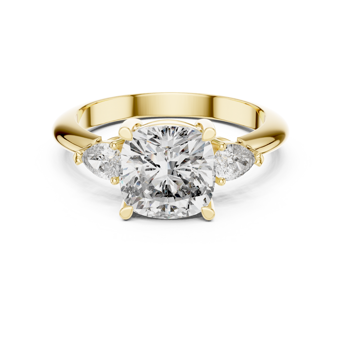 Lia Three Stone Ring
