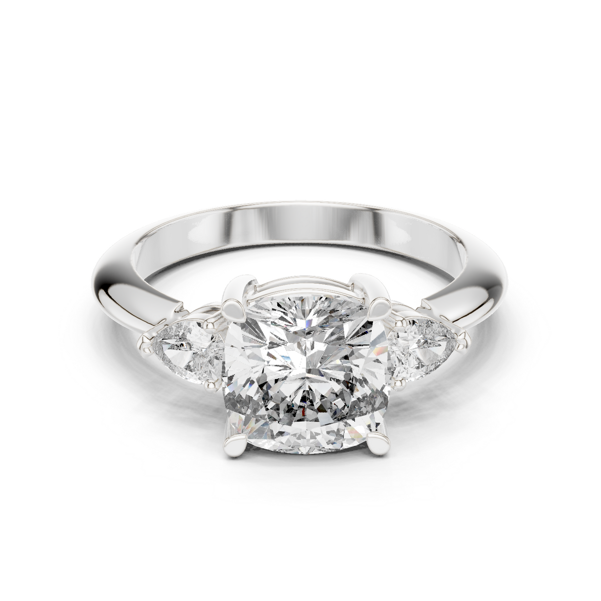 Lia Three Stone Ring
