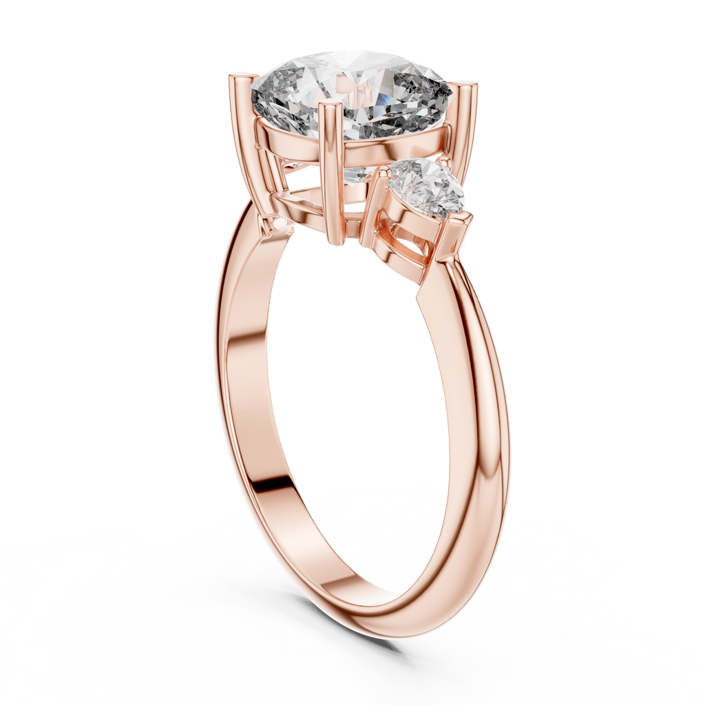 Lia Three Stone Ring
