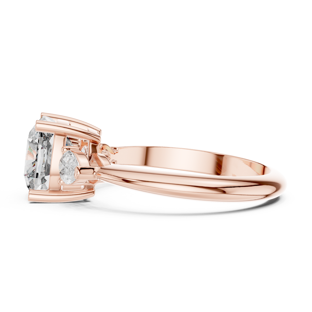 Lia Three Stone Ring