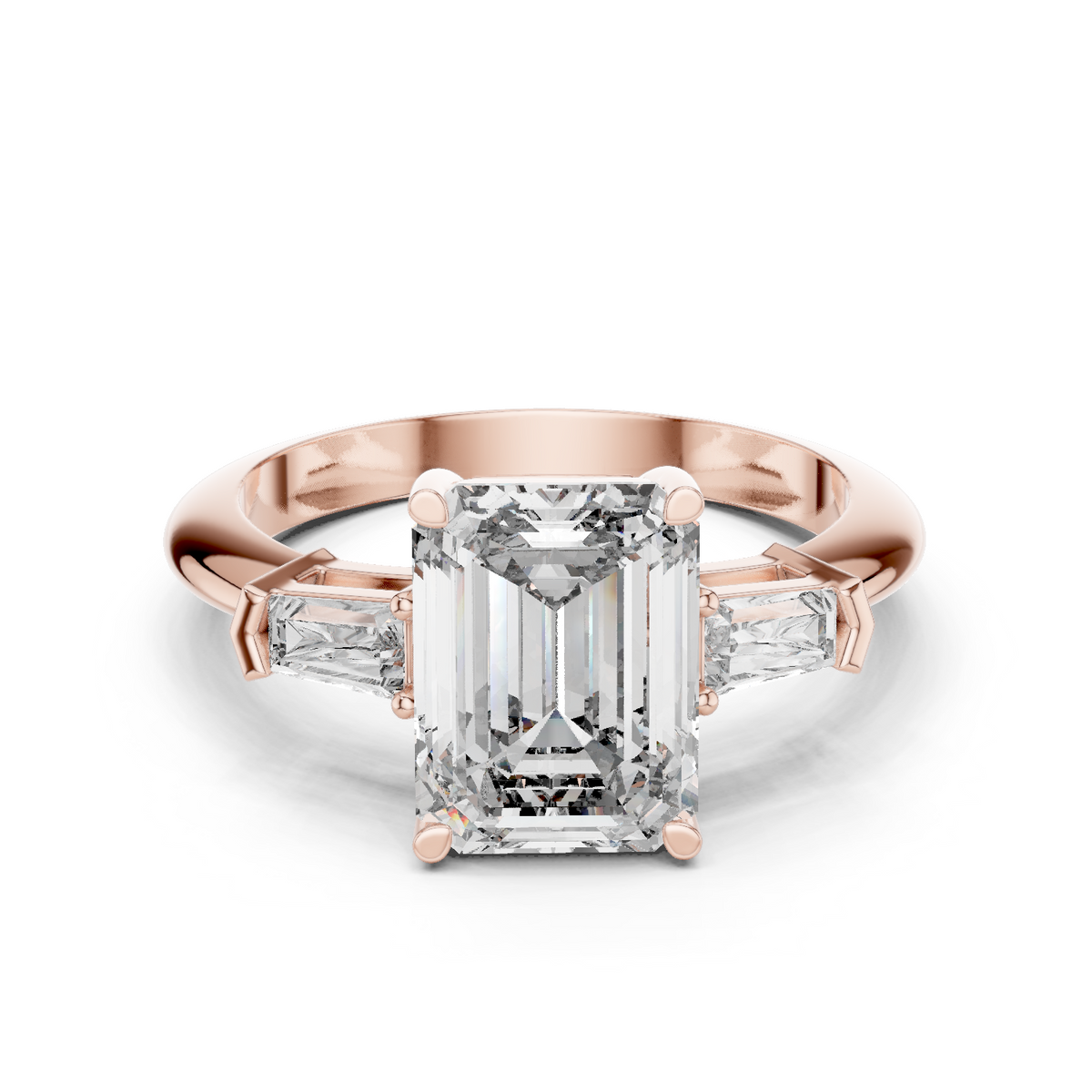 Dakota Three Stone Ring