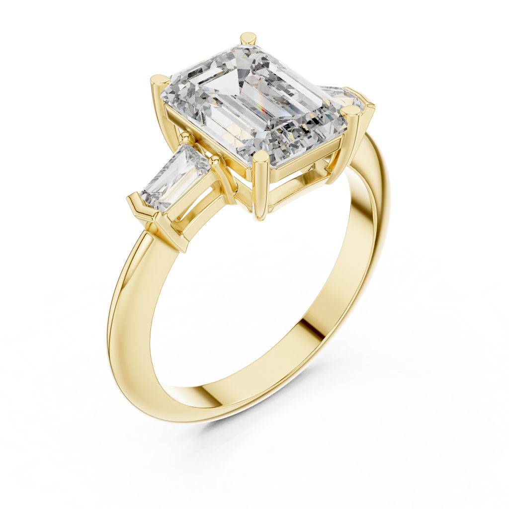 Dakota Three Stone Ring