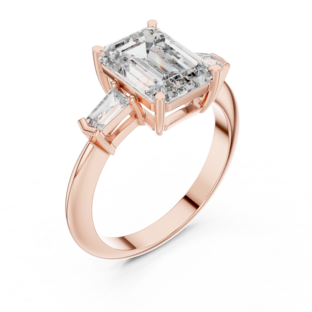 Dakota Three Stone Ring
