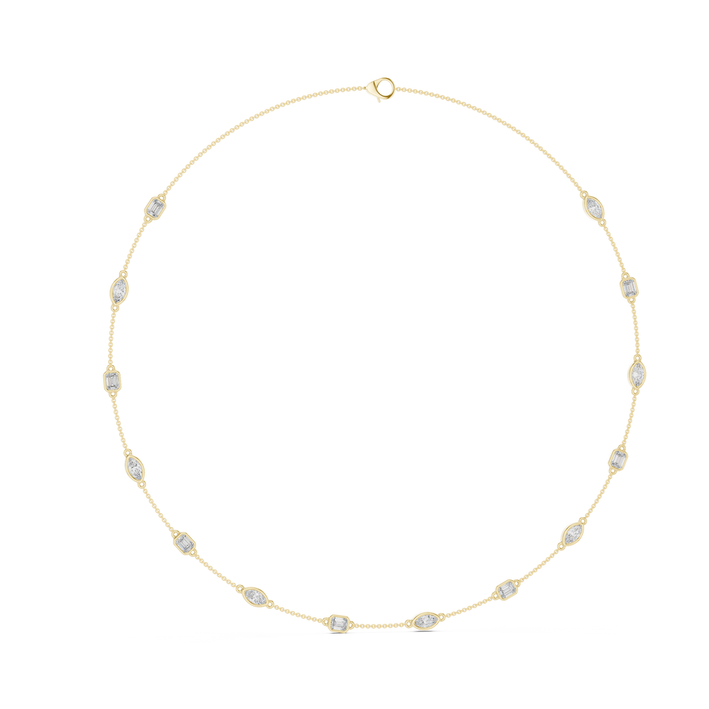 Rose Diamond Necklace