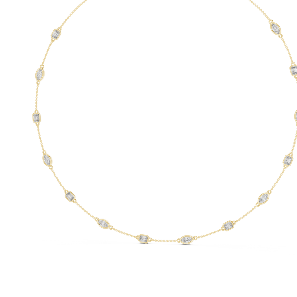 Rose Diamond Necklace