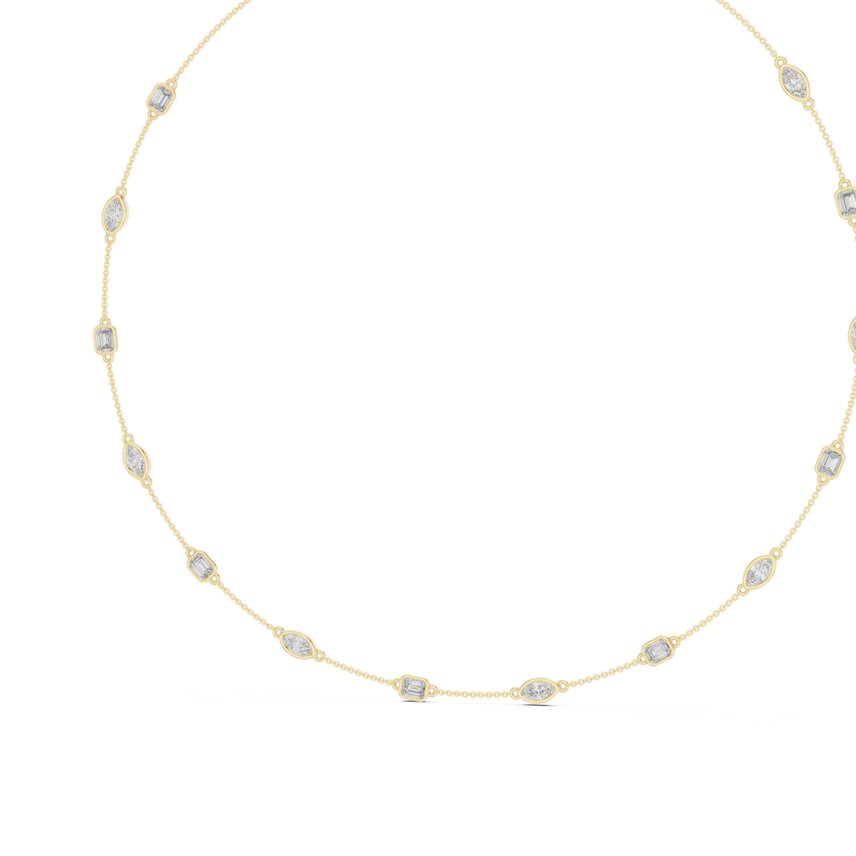 Rose Diamond Necklace
