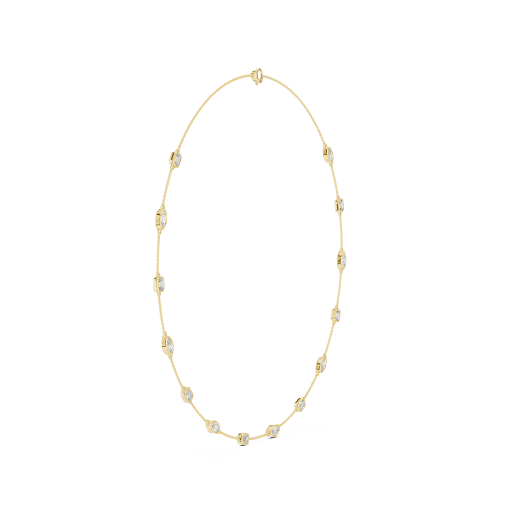 Rose Diamond Necklace
