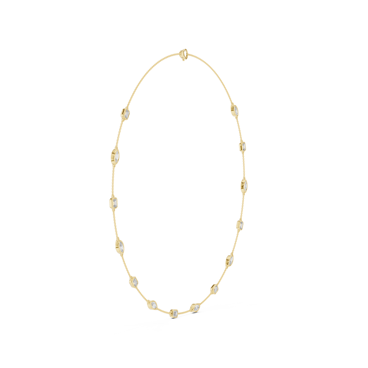 Rose Diamond Necklace