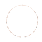 Rose Diamond Necklace