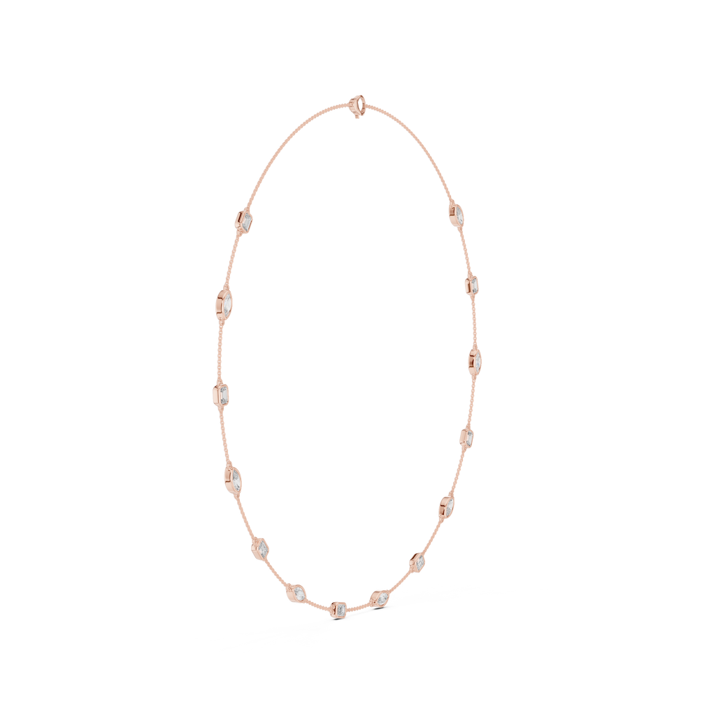 Rose Diamond Necklace