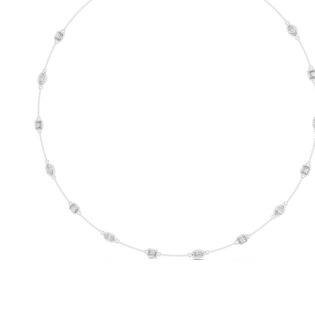 Rose Diamond Necklace