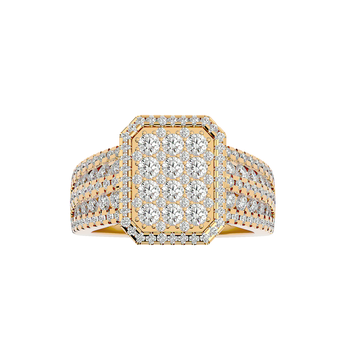 Giovanni Diamond Mens Ring