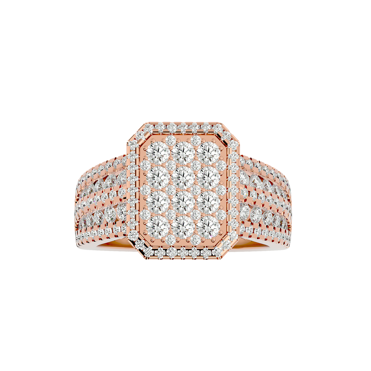 Giovanni Diamond Mens Ring