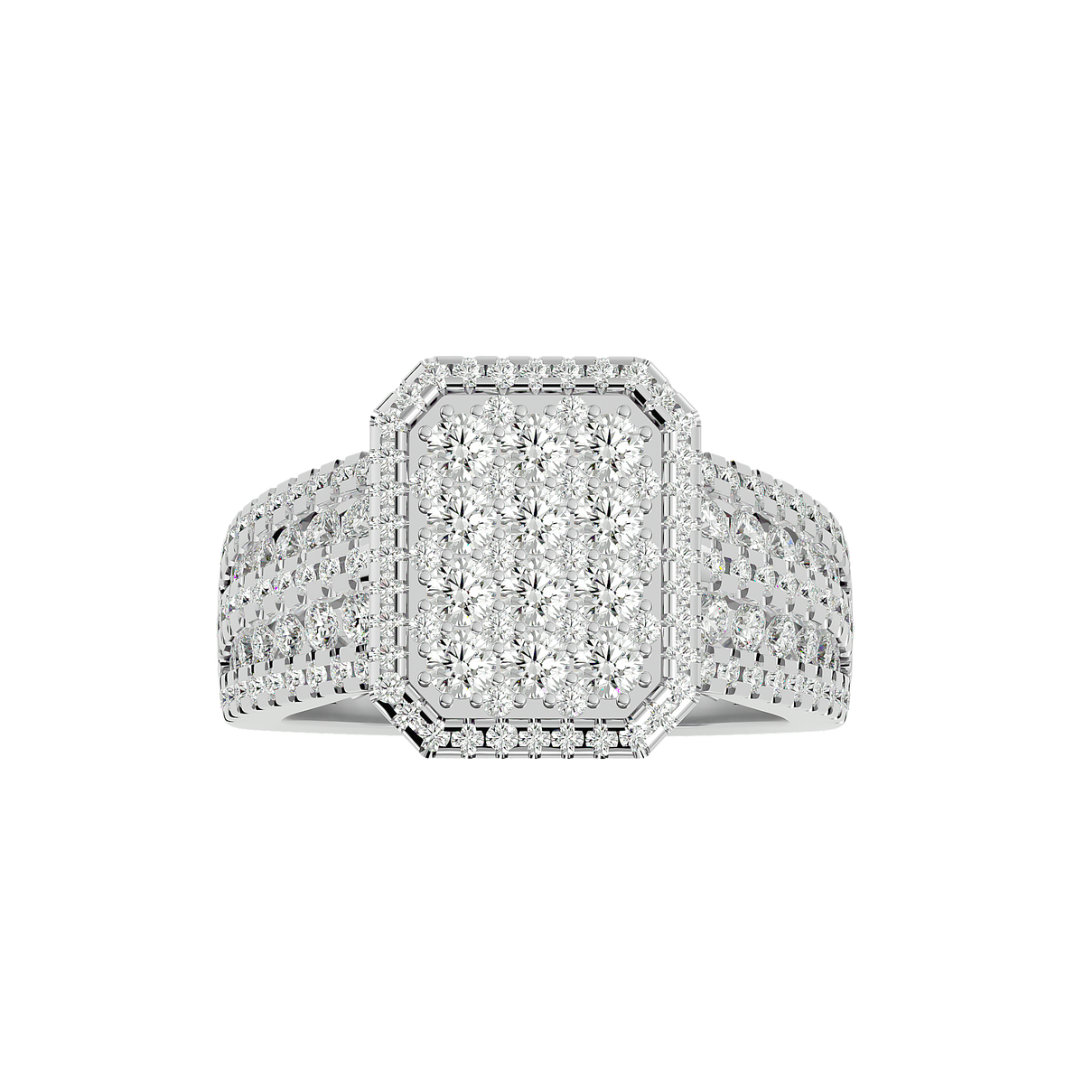 Giovanni Diamond Mens Ring