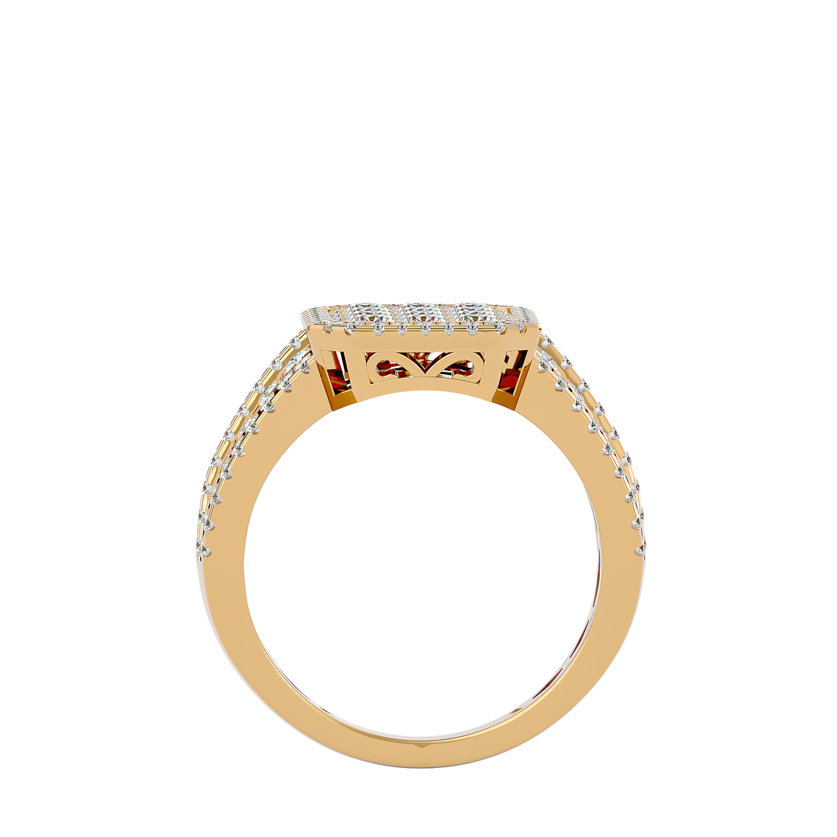Giovanni Diamond Mens Ring