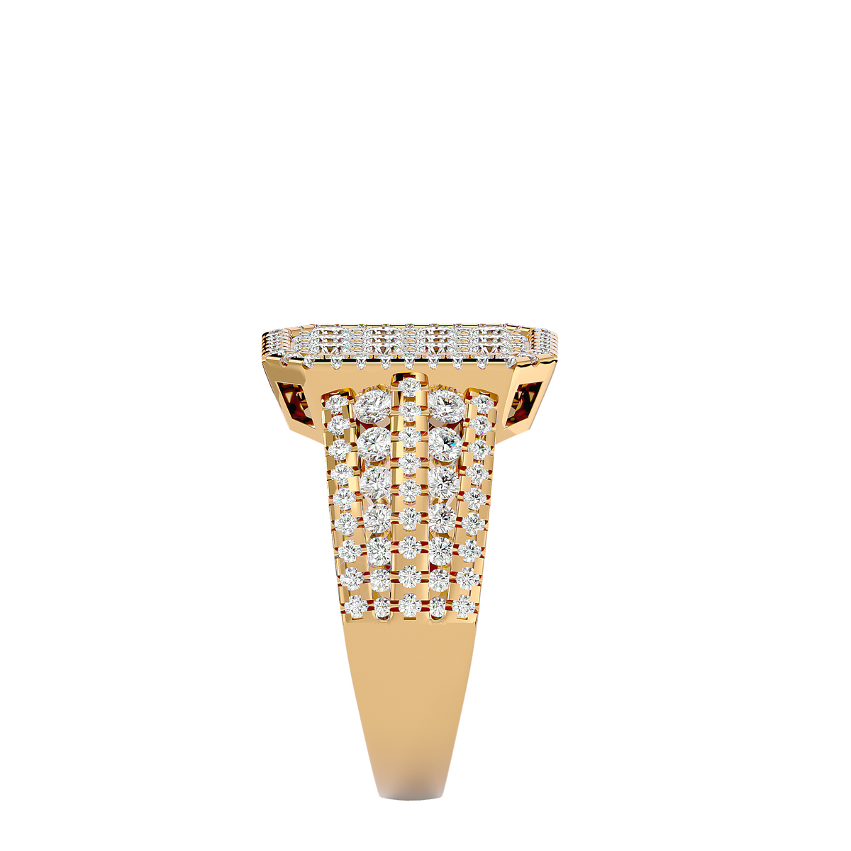 Giovanni Diamond Mens Ring