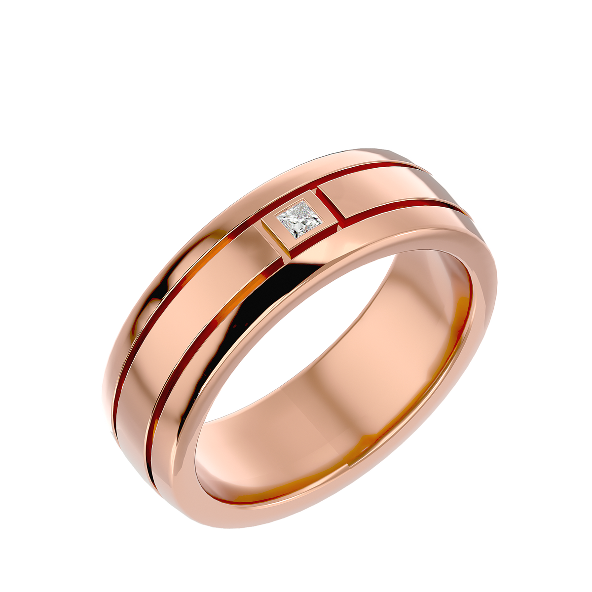 Franklin Diamond Mens Ring