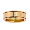 George Diamond Mens Ring