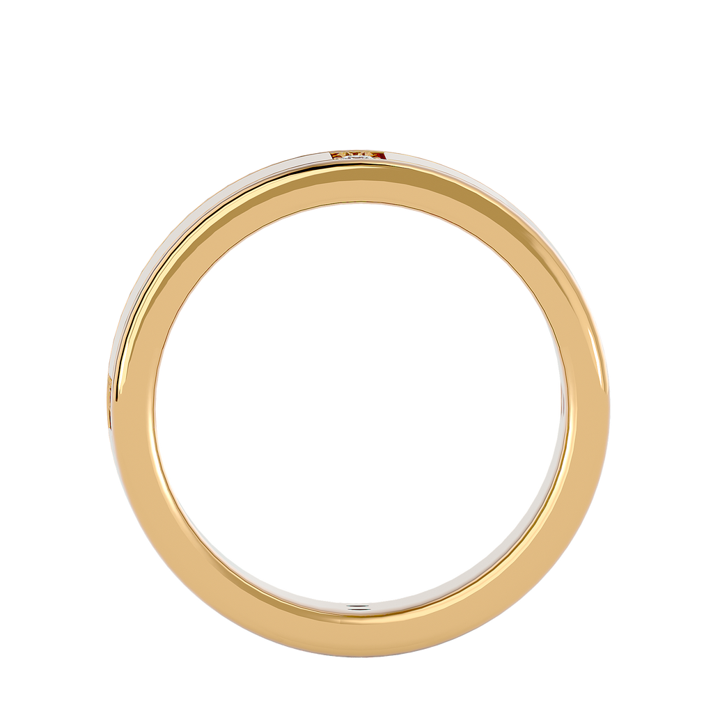 George Diamond Mens Ring