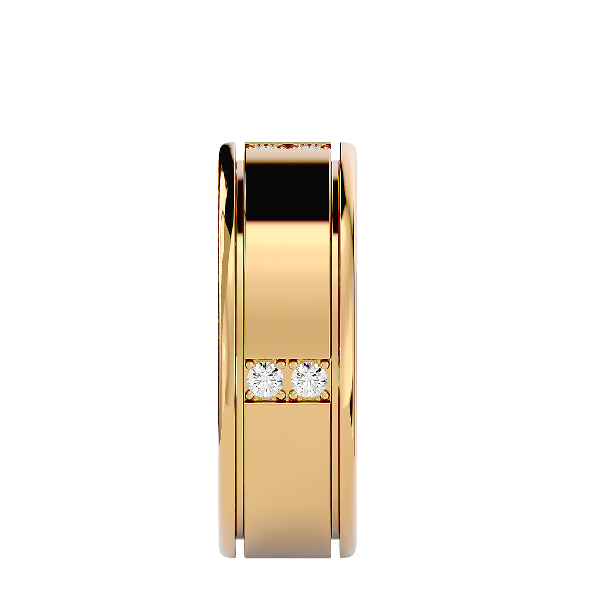 George Diamond Mens Ring