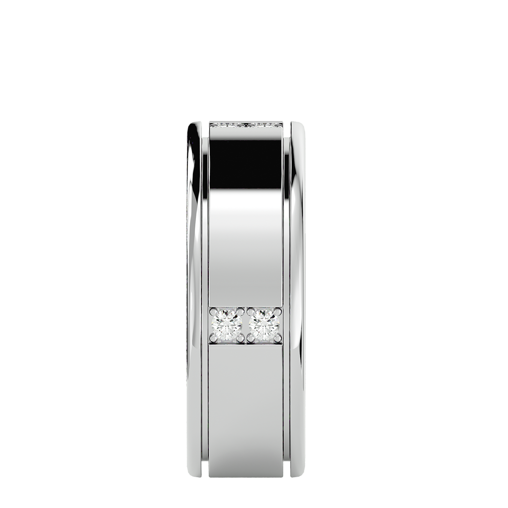 George Diamond Mens Ring
