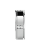 George Diamond Mens Ring