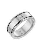 George Diamond Mens Ring