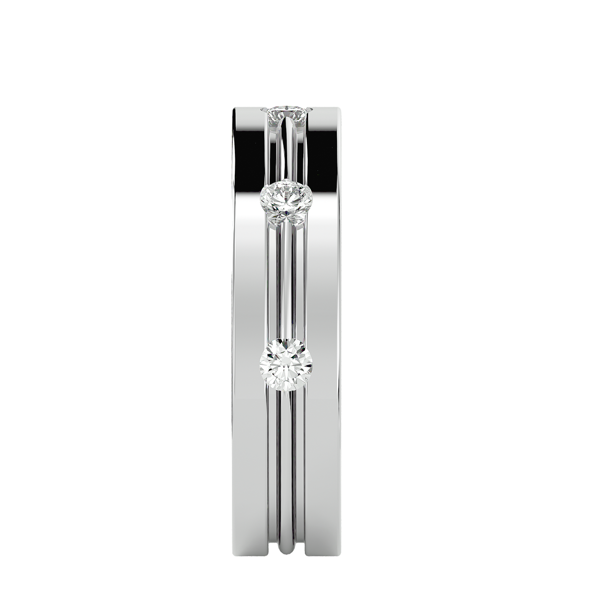 Geraldo Diamond Mens Ring