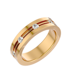 Geraldo Diamond Mens Ring