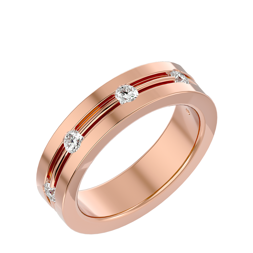 Geraldo Diamond Mens Ring