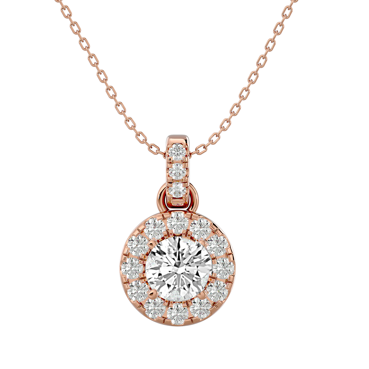 Jasmine Solitaire Pendant