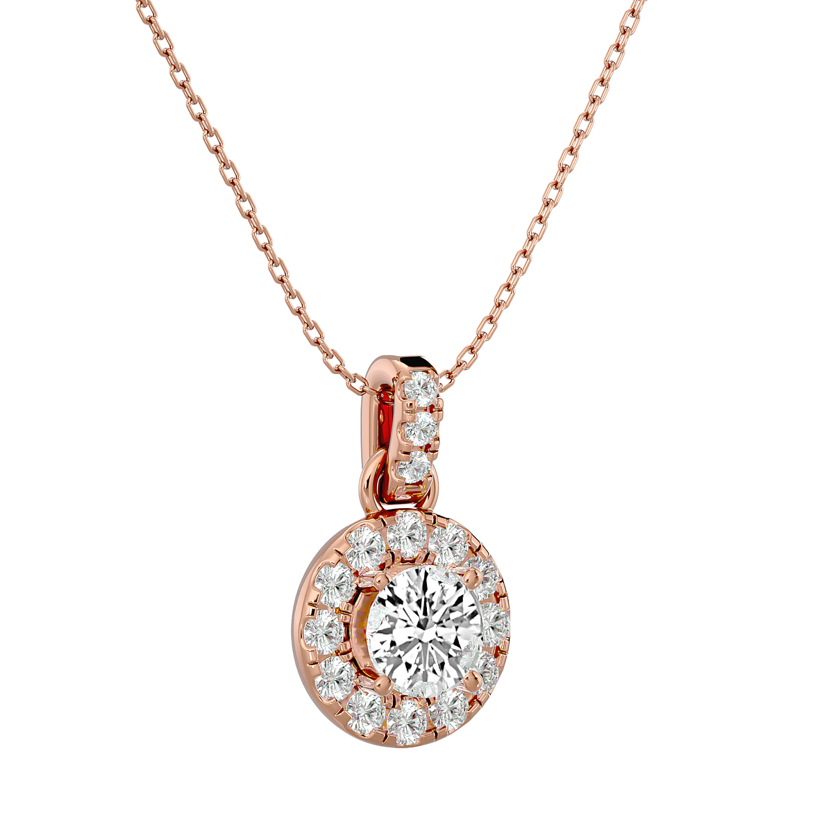 Jasmine Solitaire Pendant