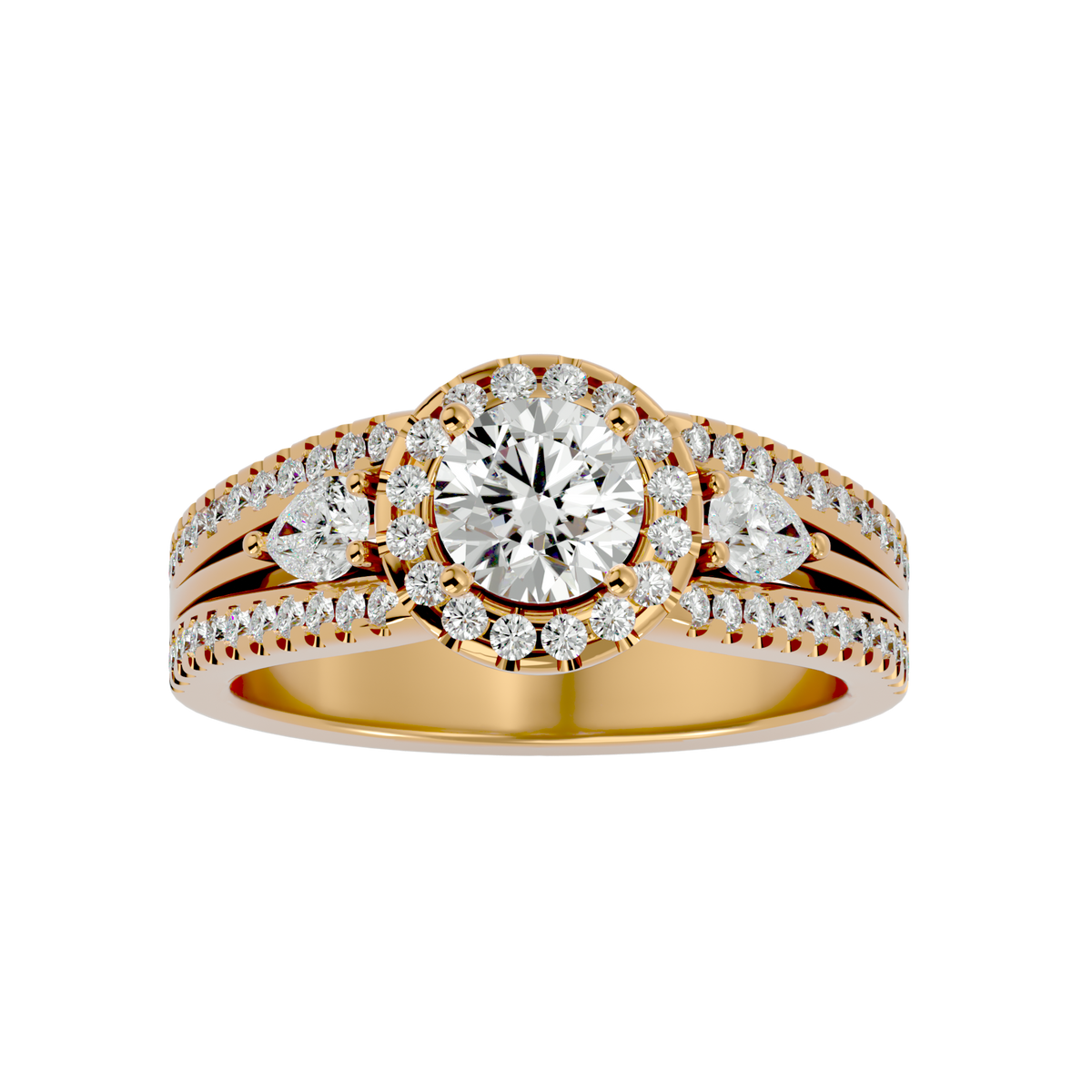 Vivienne Three Stone Ring