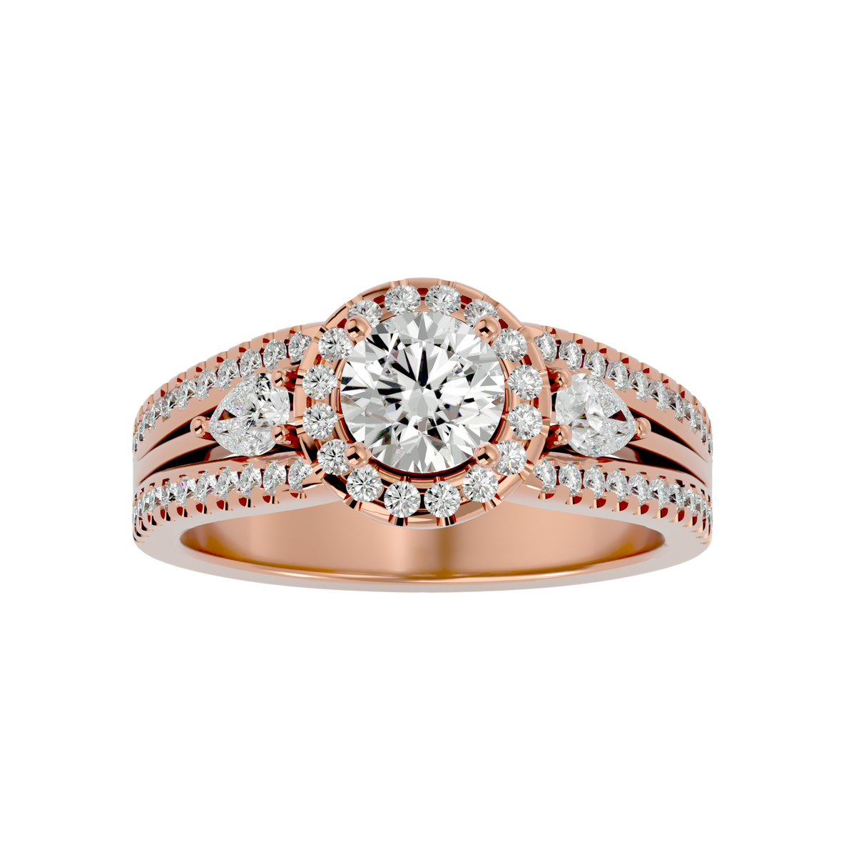 Vivienne Three Stone Ring