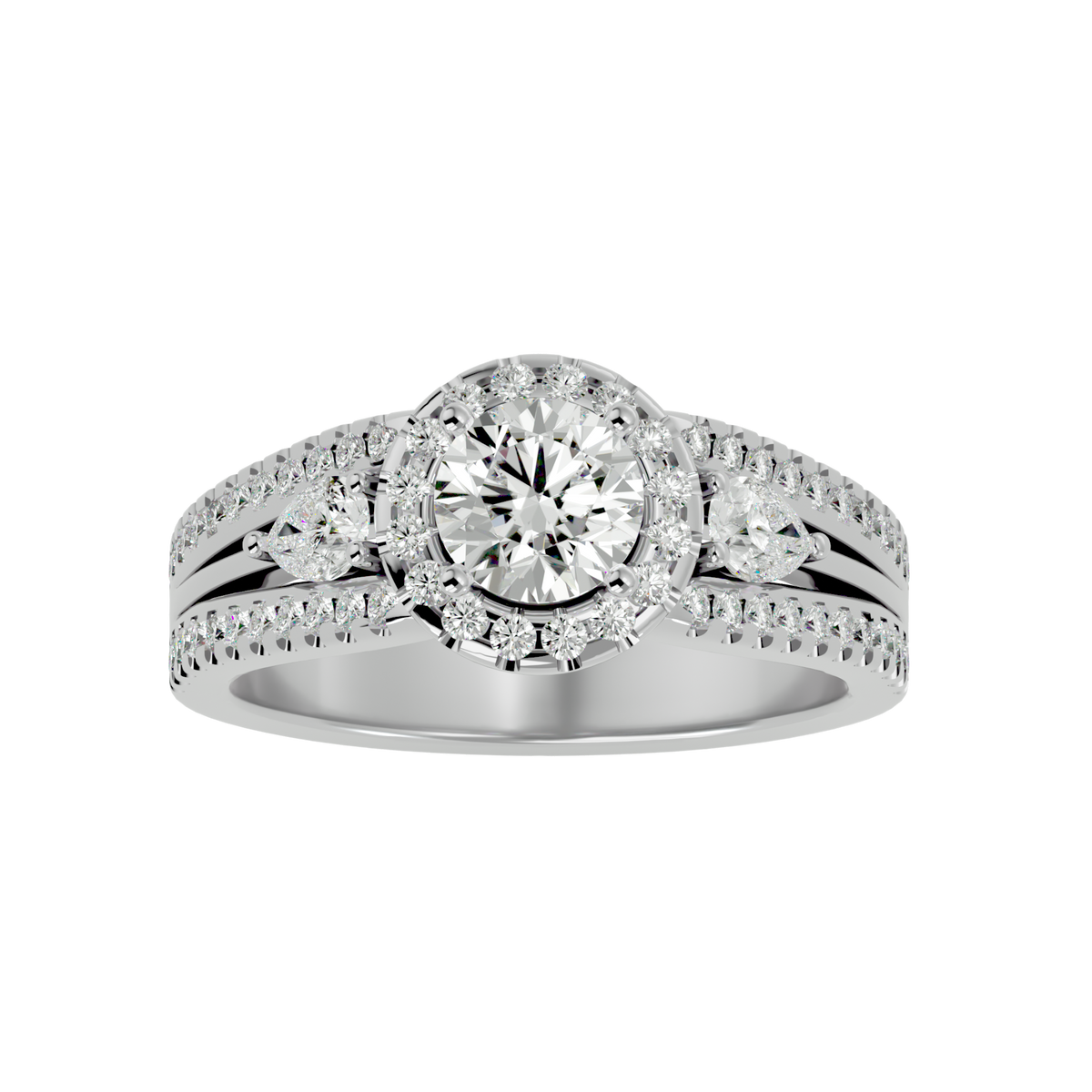 Vivienne Three Stone Ring