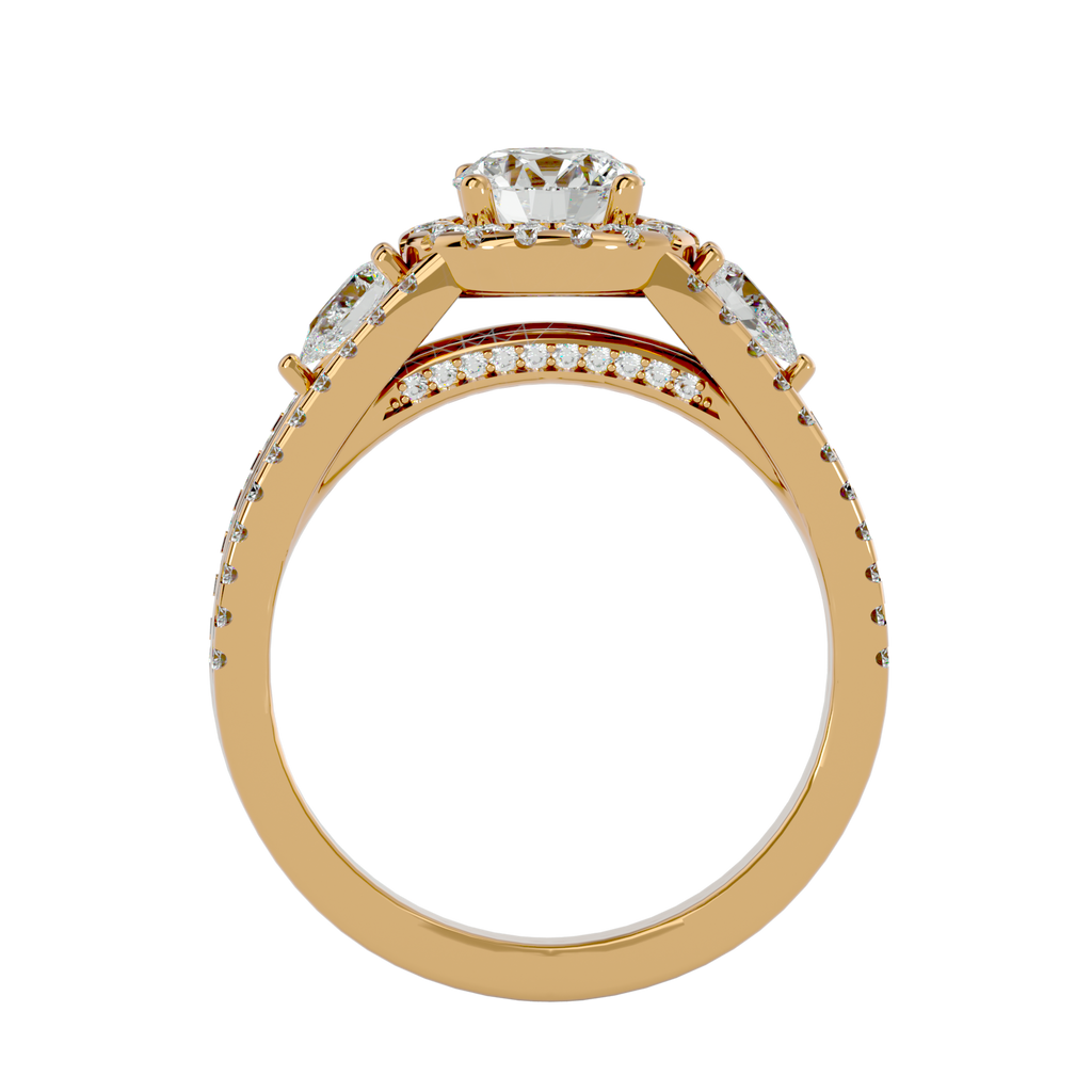 Vivienne Three Stone Ring