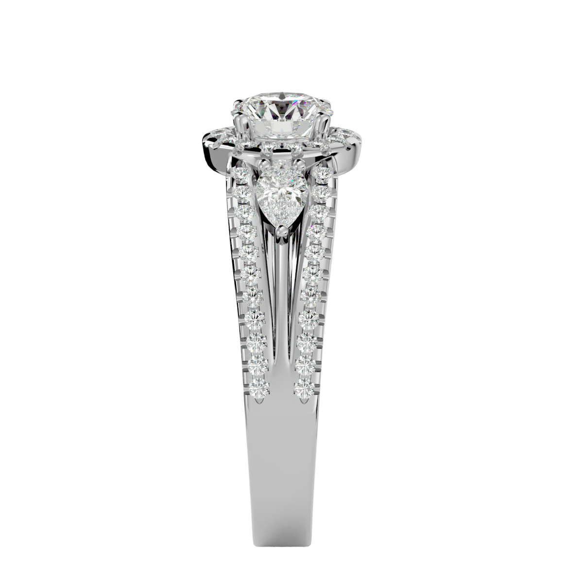 Vivienne Three Stone Ring