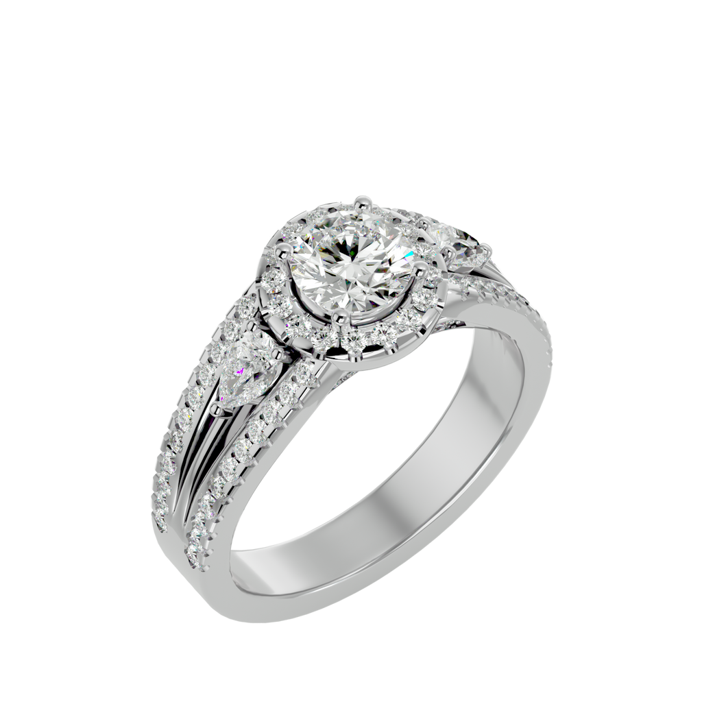 Vivienne Three Stone Ring