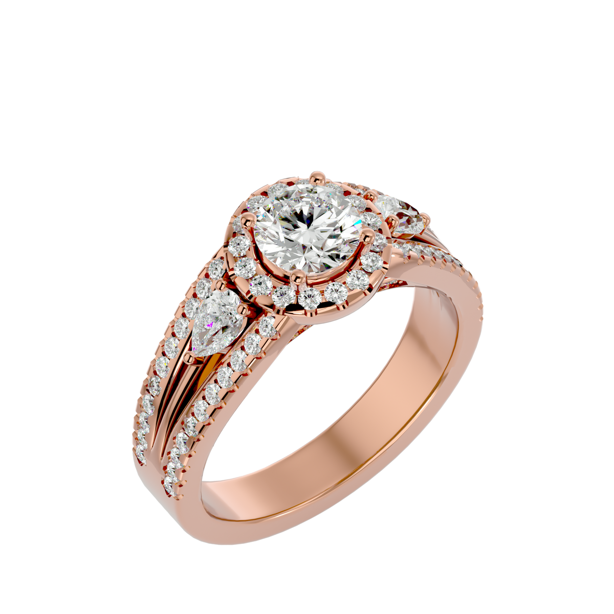 Vivienne Three Stone Ring