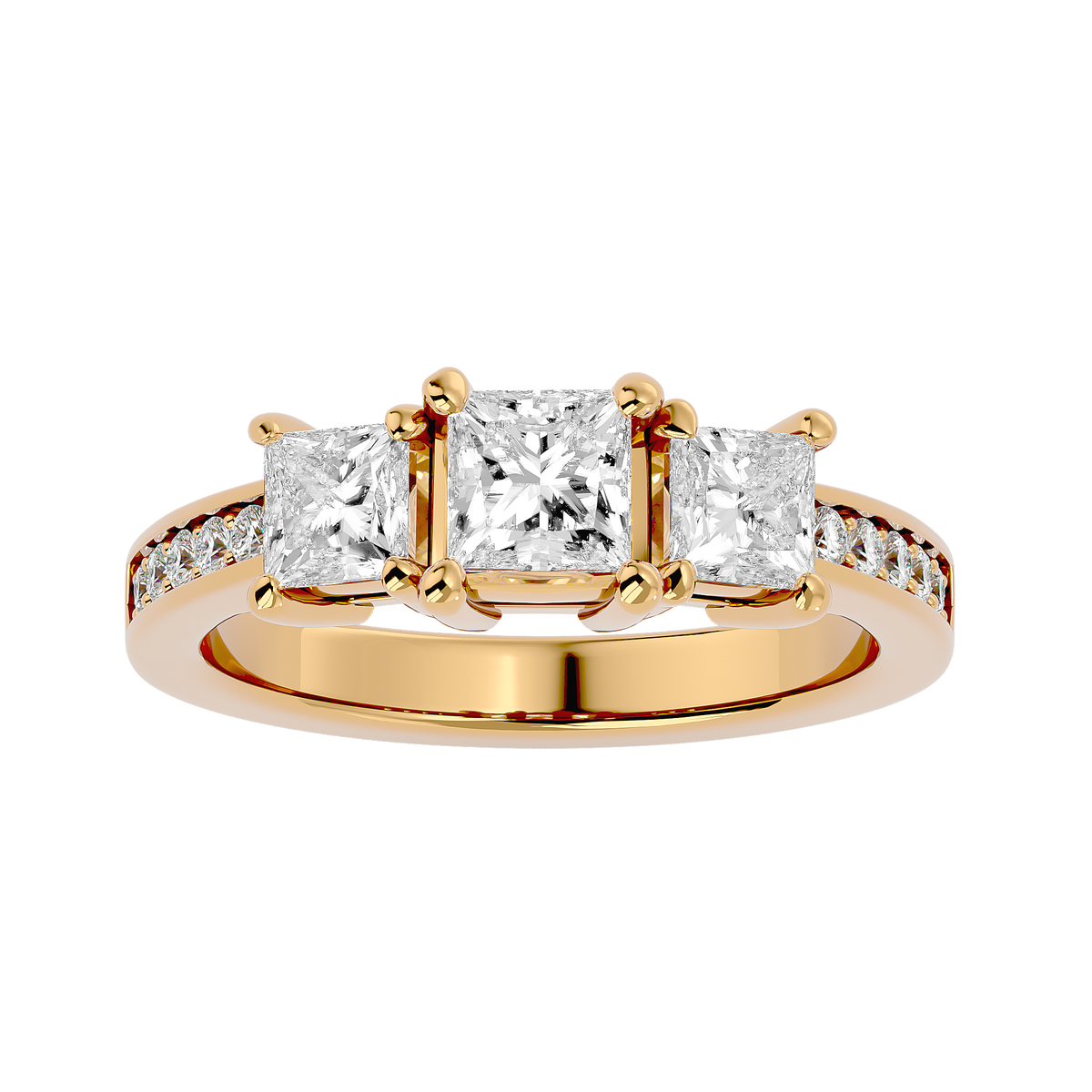Isabella Three Stone Ring