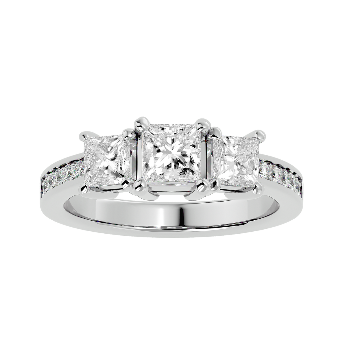 Isabella Three Stone Ring