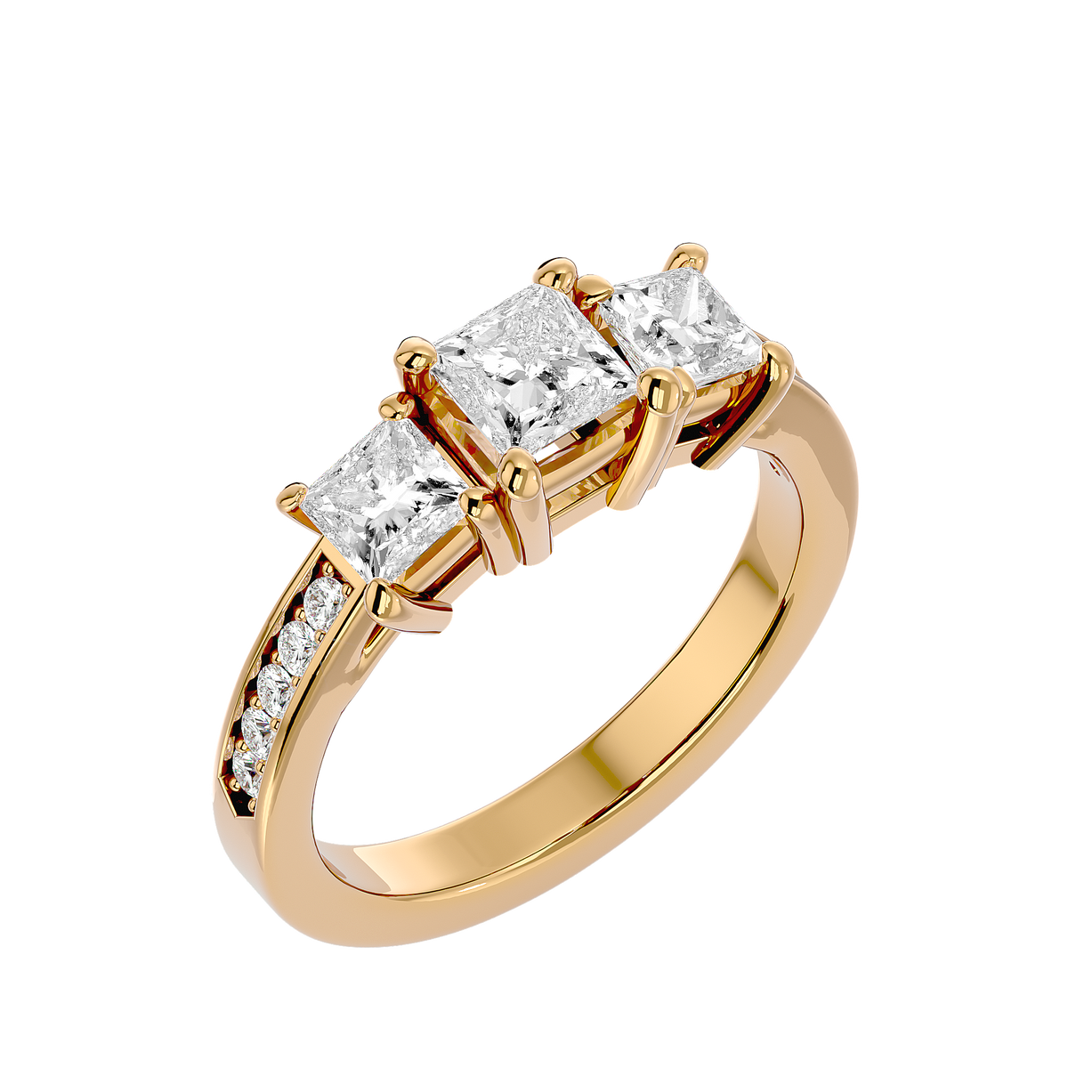 Isabella Three Stone Ring