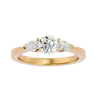 Lorelei Three Stone Ring